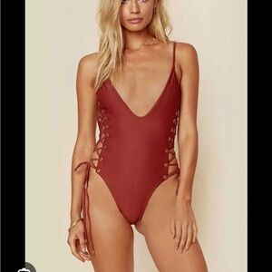 Blue Life Rust One Piece Swimsuit